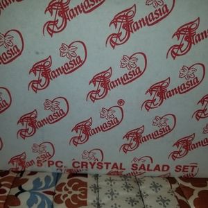 Fantasia 5 pc. Crystal Salad Set
